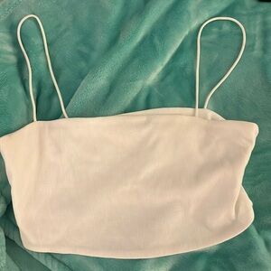 White Crop Top
